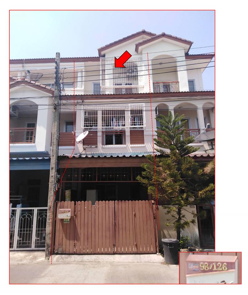 98/126 หมู่บ้านเดอะบาโคนี่ โฮม  ดอกไม้ ประเวศ กรุงเทพมหานคร