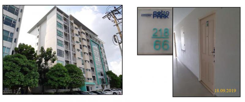 218/66 อาคารชุด เมโทร พาร์ค สาทร เฟส 3-3 ตึก L ชั้น 5  บางหว้า ภาษีเจริญ กรุงเทพมหานคร